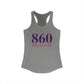 860 Willimantic Red, White & Blue Women's Ideal Racerback Tank Top