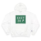 Vintage Exit 38 Merritt Parkway Sign Champion Hoodie