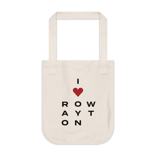 Rowayton Vision Organic Canvas Tote Bag