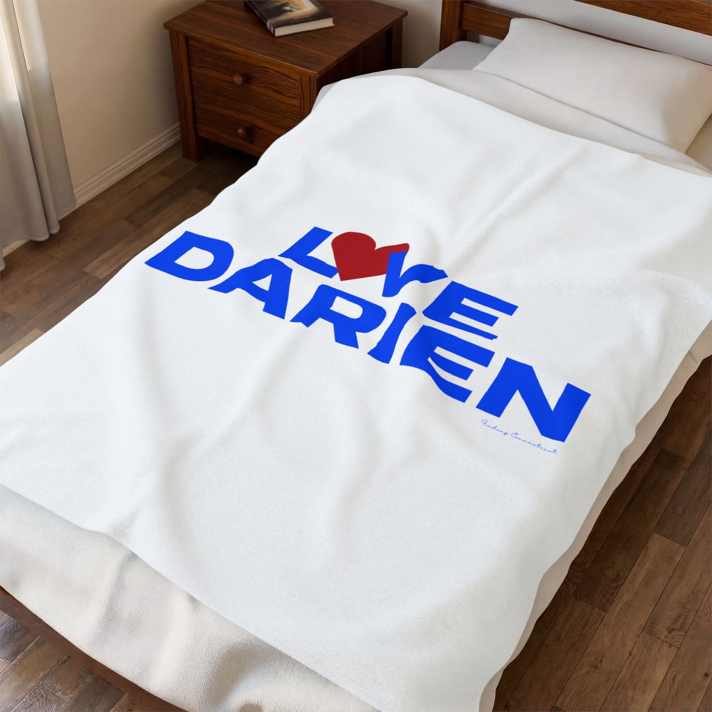Love Darien Velveteen Plush Blanket