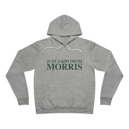 Just a kid from Morris Unisex Sponge Fleece Pullover Hoodie