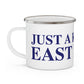 Just a kid from East Haven Enamel Camping Mug
