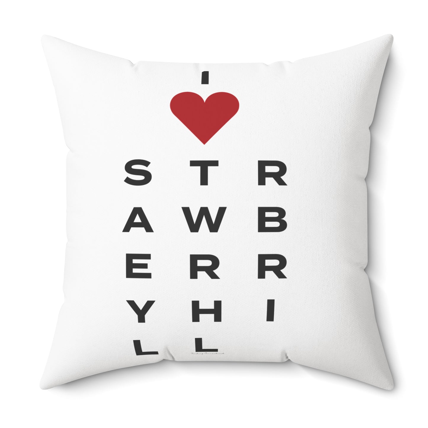Strawberry Hill Vision Spun Polyester Square Pillow