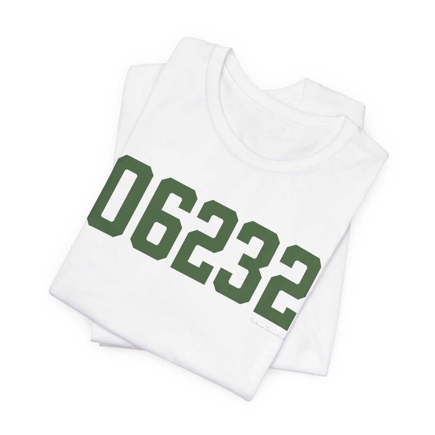 06232 Andover Connecticut Zip Code Unisex Jersey Short Sleeve T-Shirt