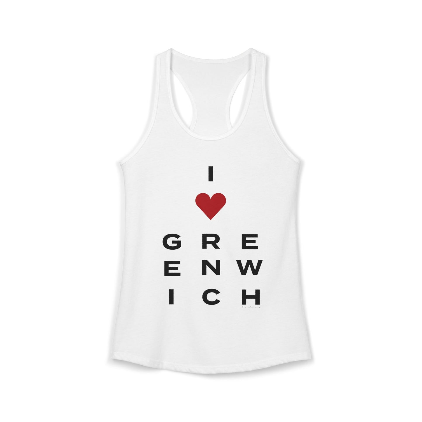 Greenwich Vision Women's Ideal Racerback Tank Top