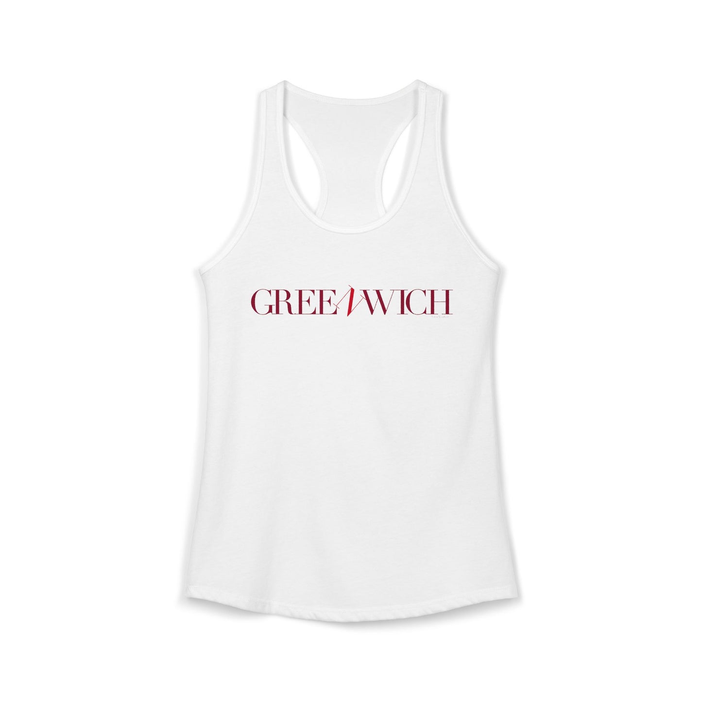 41 Tilt Greenwich  Women's Ideal Racerback Tank Top
