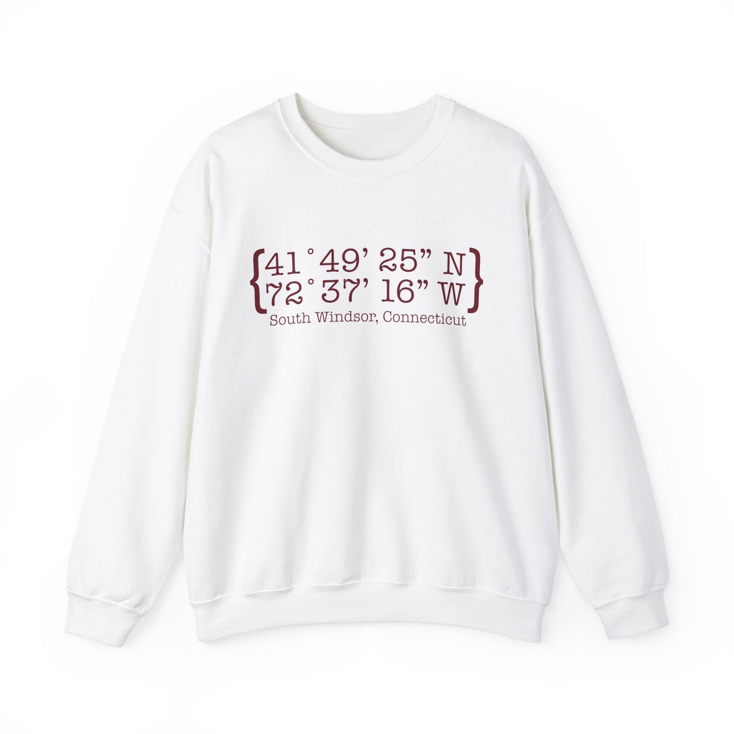 South Windsor Coordiantes Unisex Heavy Blend™ Crewneck Sweatshirt