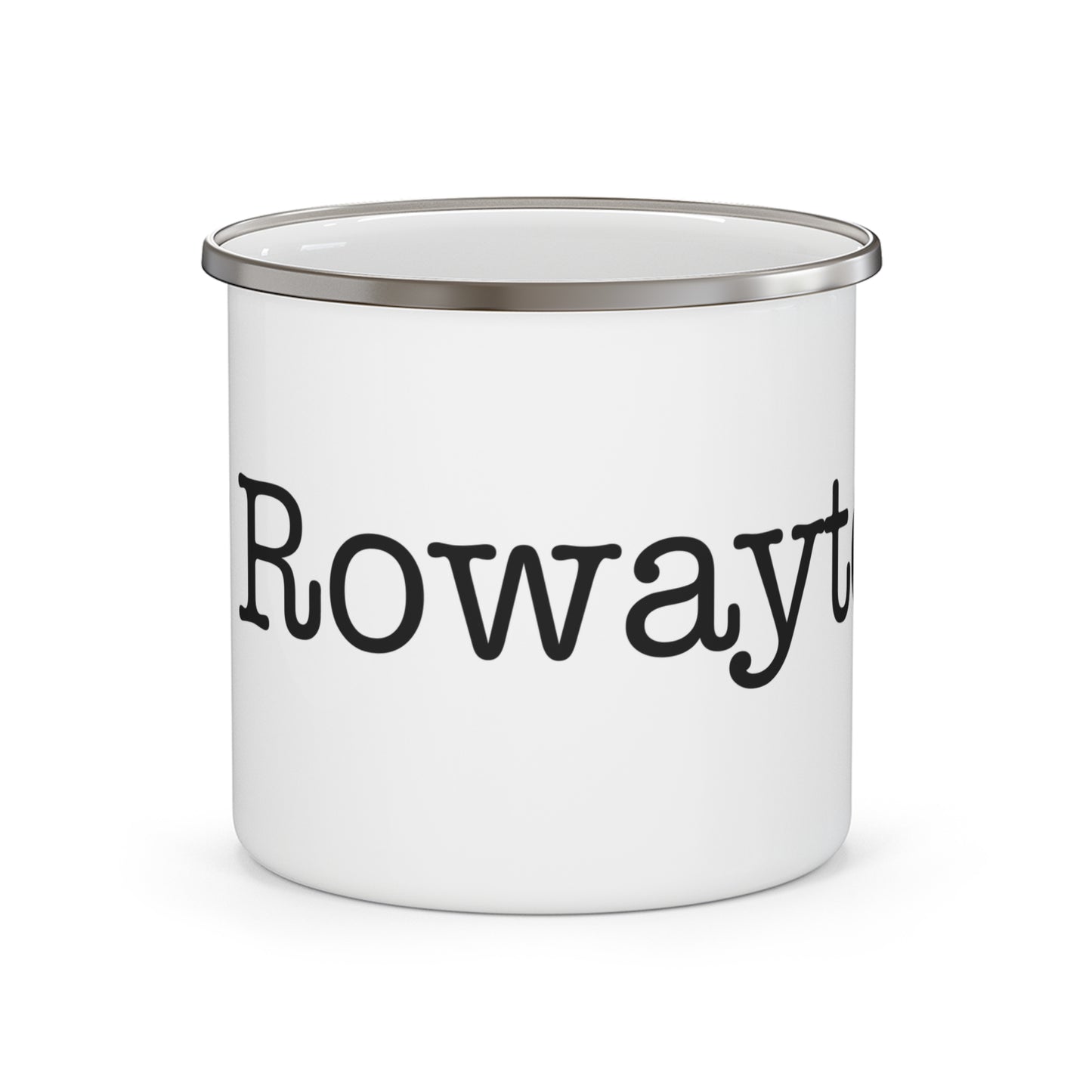 I Heart Rowayton. Enamel Camping Mug