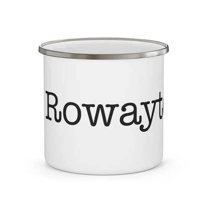 I Heart Rowayton. Enamel Camping Mug