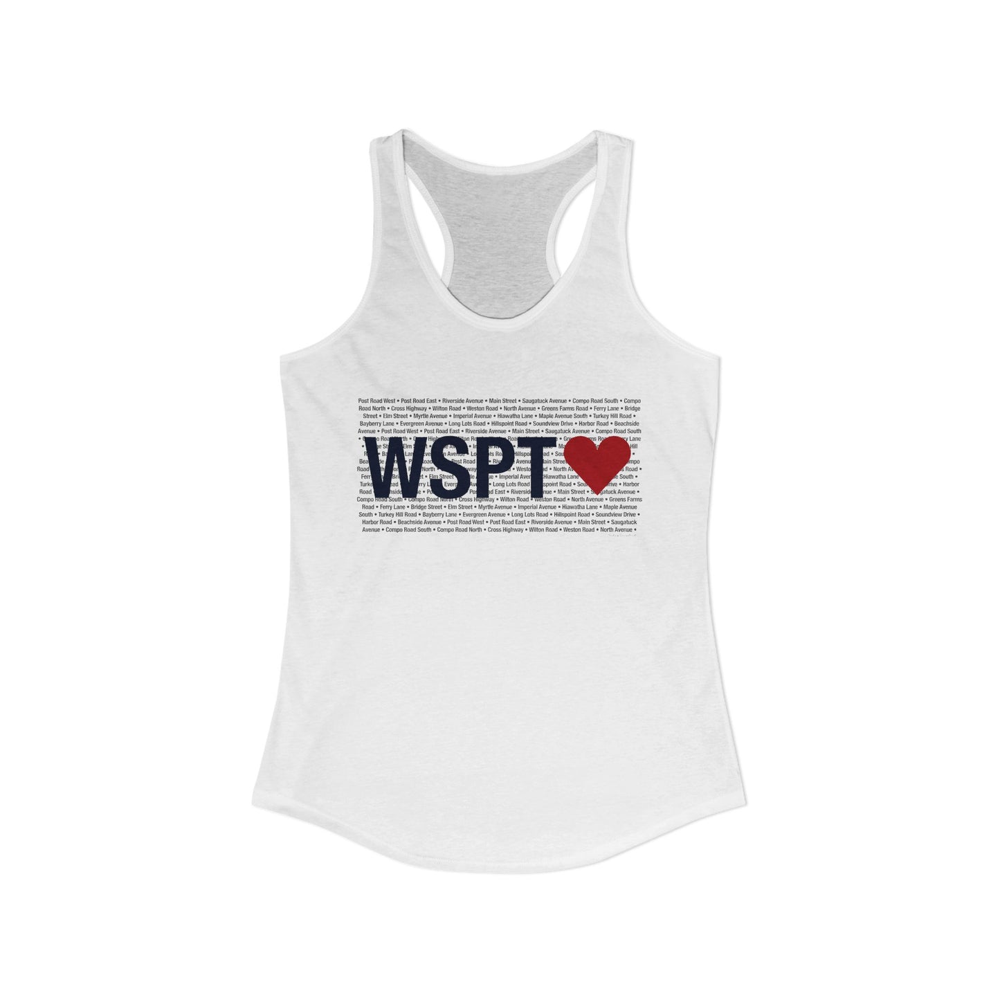Westport Love Women's Ideal Racerback Tank Top