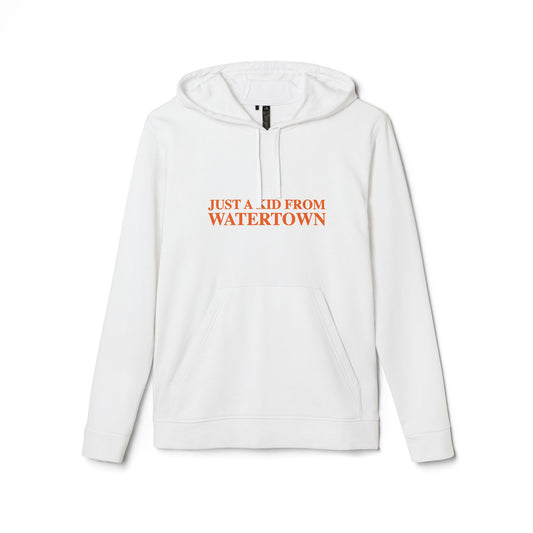 Just a kid from Watertown adidas Unisex Fleece Hoodie