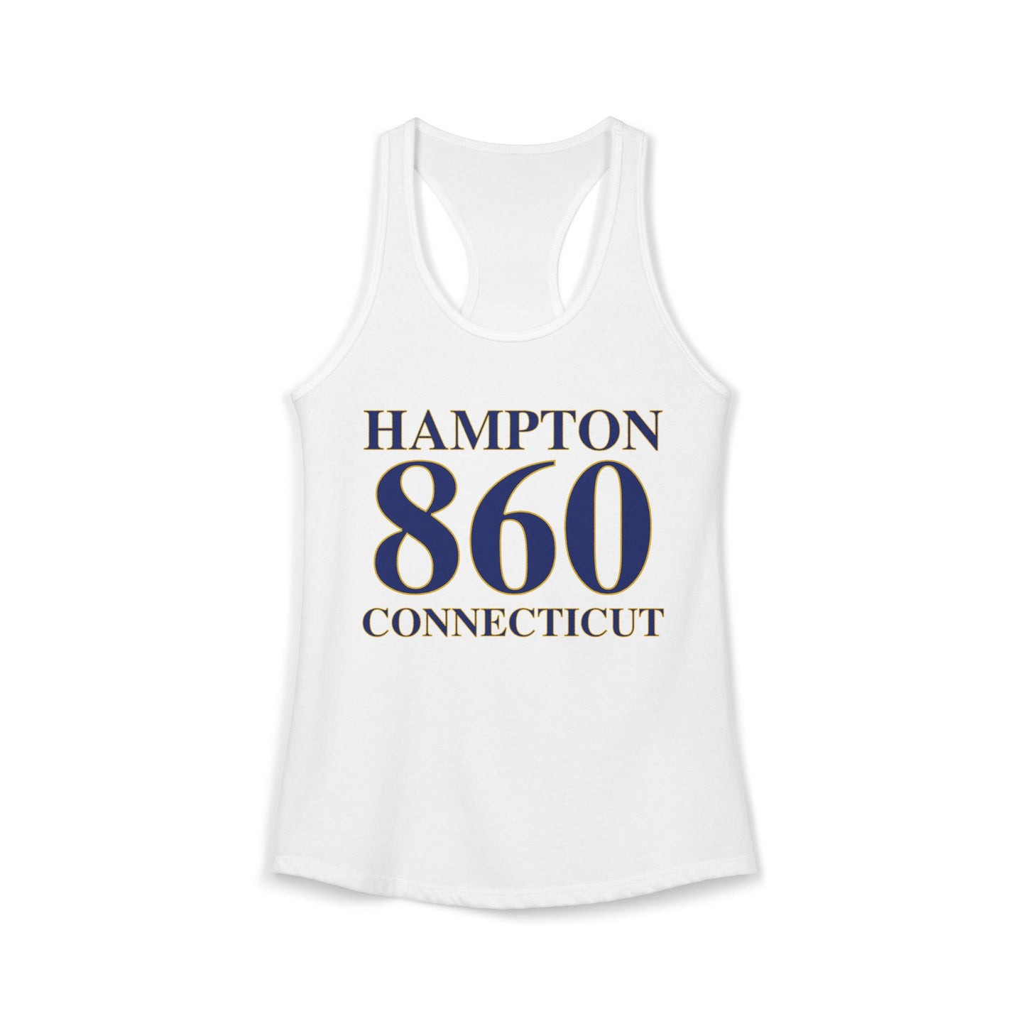 Hampton 860 Connecticut Women's Ideal Racerback Tank Top
