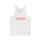 Just a kid from Litchfield Unisex Jersey Tank Top
