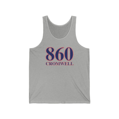 860 Coventry Red White & Blue Unisex Jersey Tank Top