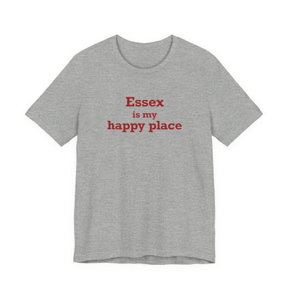 Essex is My Happy Place Unisex Jersey Short Sleeve T-Shirt