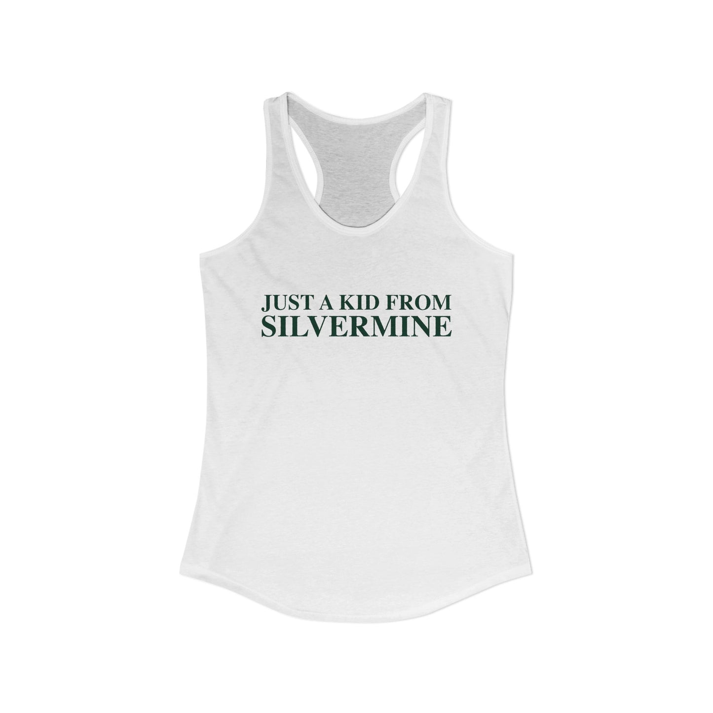 I Really Really Miss Silvermine Women's Ideal Racerback Tank Top