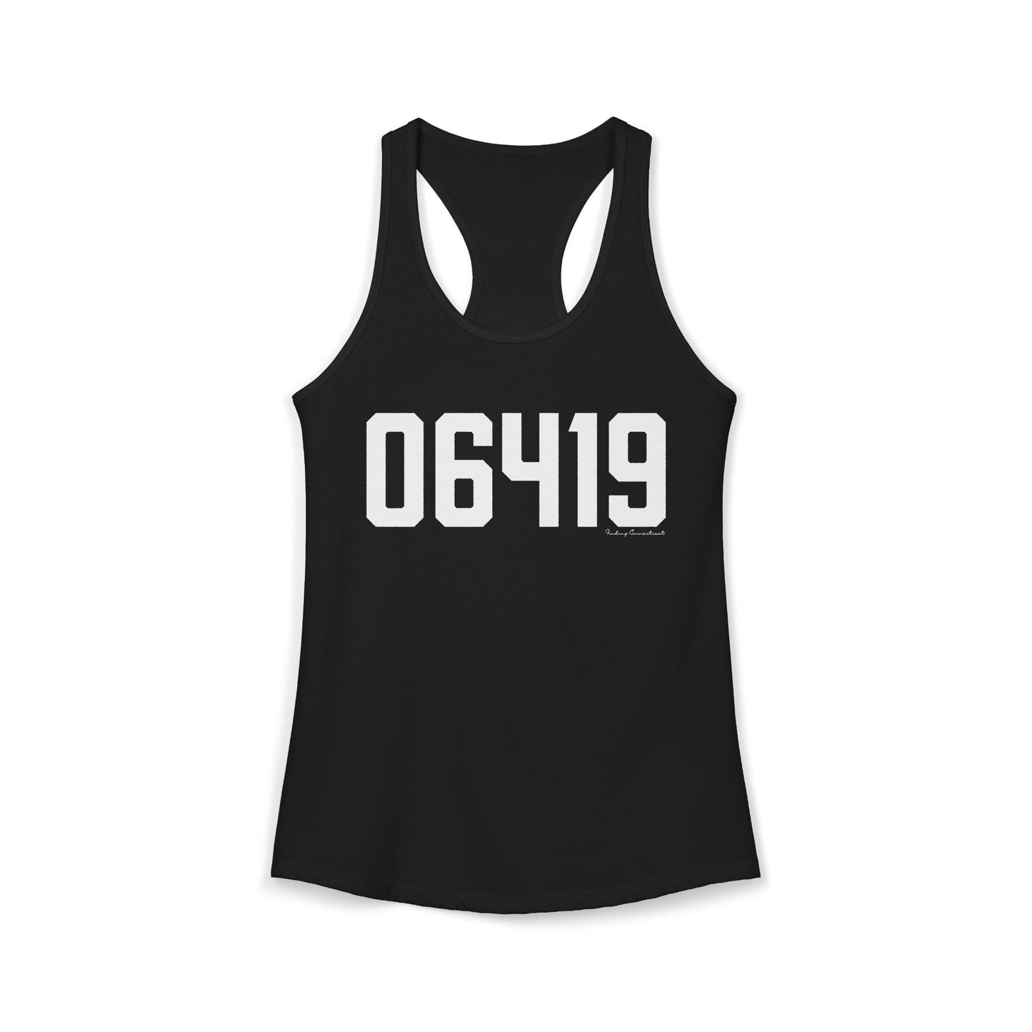 06419 Killingworth CT Zip Code Women's Ideal Racerback Tank Top
