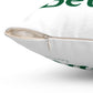 I Clover Bethel Spun Polyester Square Pillow
