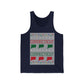 Connecticut Ugly Holiday Unisex Jersey Tank Top