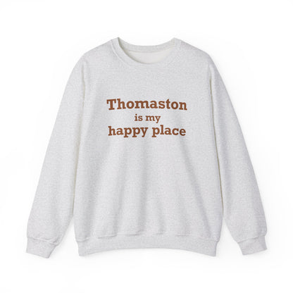Thomaston is My Happy Place Unisex Heavy Blend™ Crewneck Sweatshirt