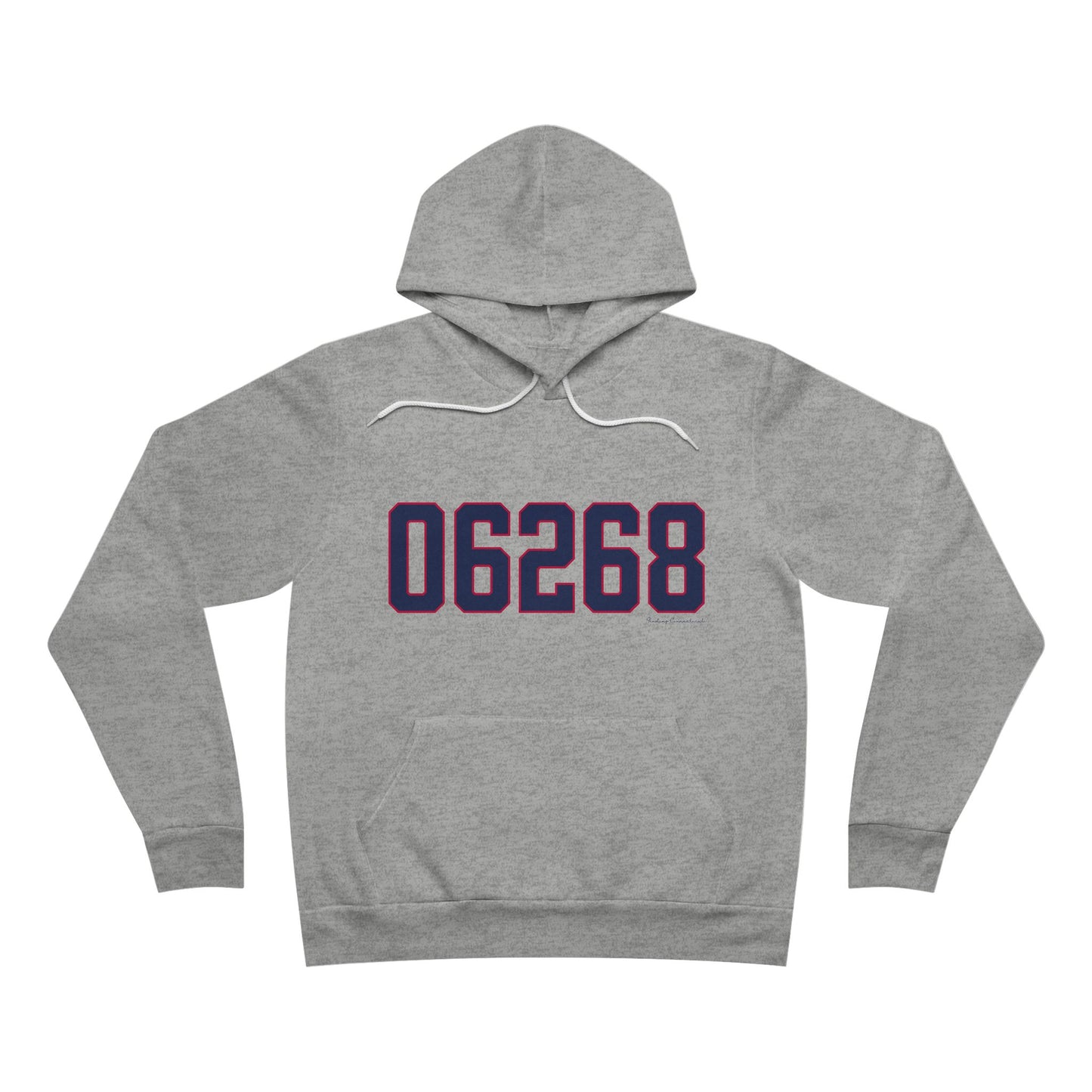 06268 Storrs Connecticut Zip Code Unisex Sponge Fleece Pullover Hoodie