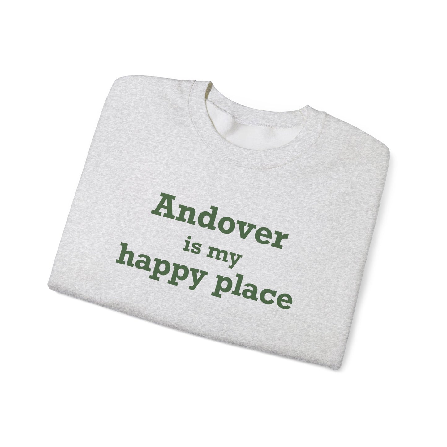 Andover is My Happy Place Unisex Heavy Blend™ Crewneck Sweatshirt