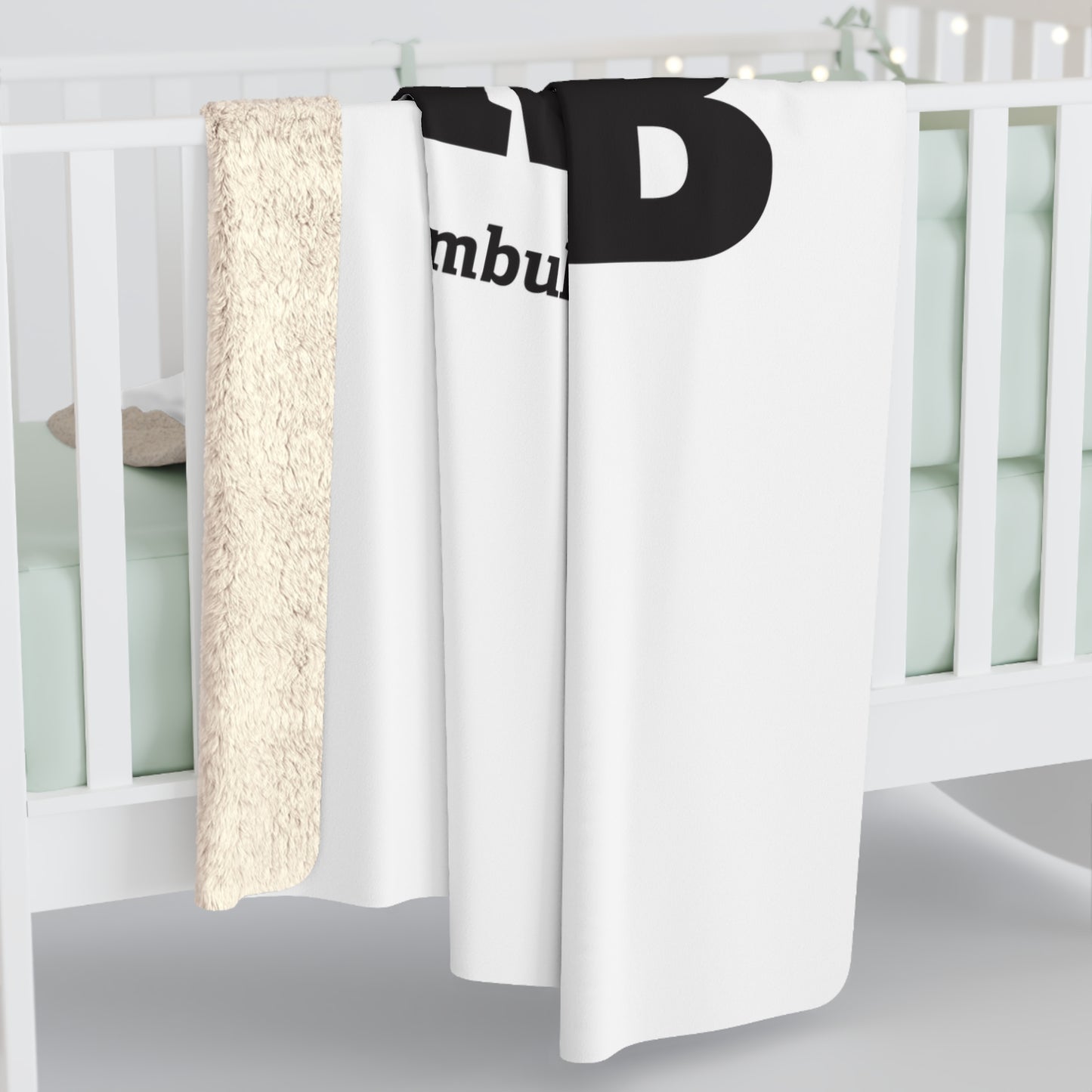 I Heart TRMB Sherpa Fleece Blanket