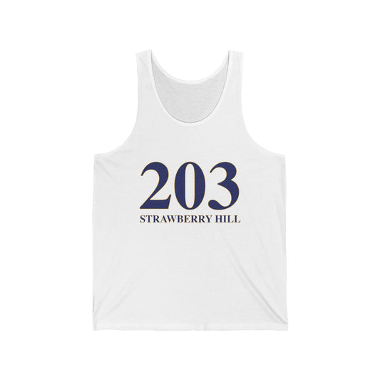 203 Strawberry Hill Unisex Jersey Tank Top