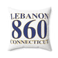 Lebanon 860 Connecticut Spun Polyester Square Pillow