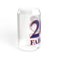 203 Fairfield Red, White & Blue Sipper Glass, 16oz