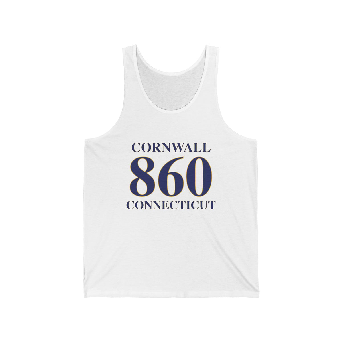 Cornwall 860 Connecticut Unisex Jersey Tank Top