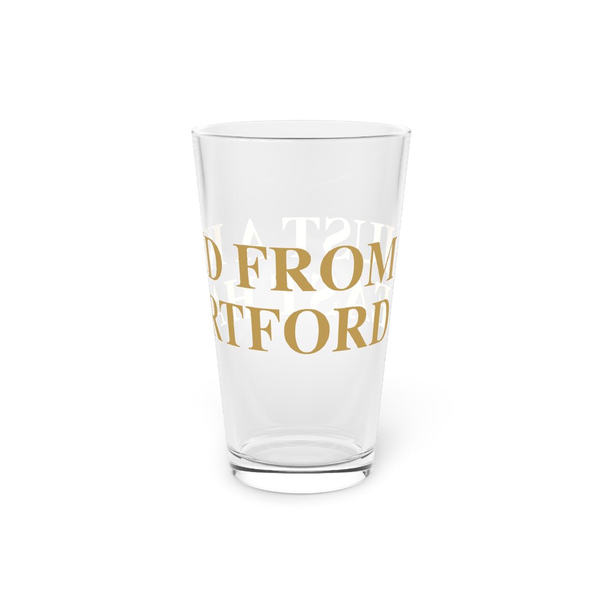 Just a kid from East Hartford Pint Glass, 16oz