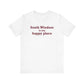 South Windsor is My Happy Place Unisex Jersey Short Sleeve T-Shirt