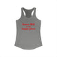 Sasco Hill is My Happy Place Women's Ideal Racerback Tank Top