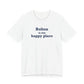 Bolton is My Happy Place Unisex Jersey Short Sleeve T-Shirt