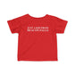 Just a kid from Beacon Falls Infant Fine Jersey T-Shirt
