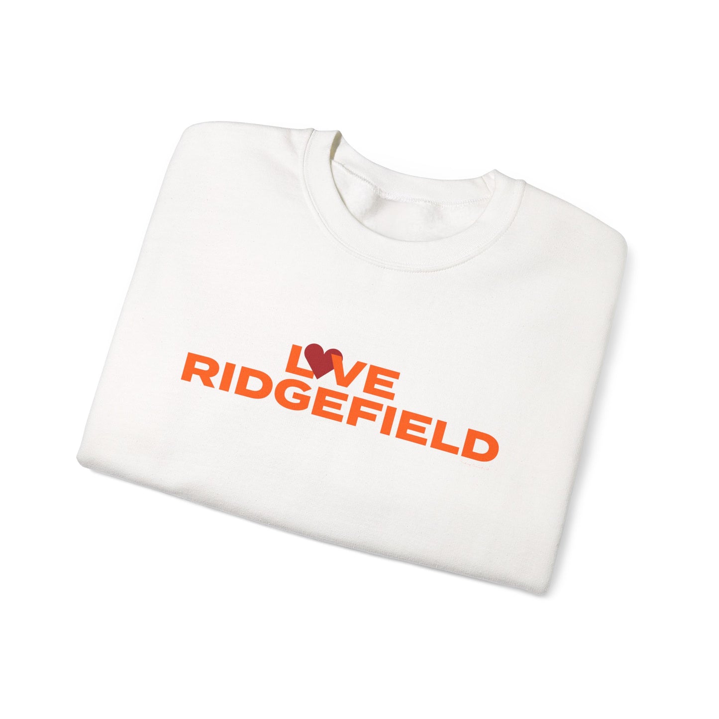 Love Ridgefield Unisex Heavy Blend™ Crewneck Sweatshirt