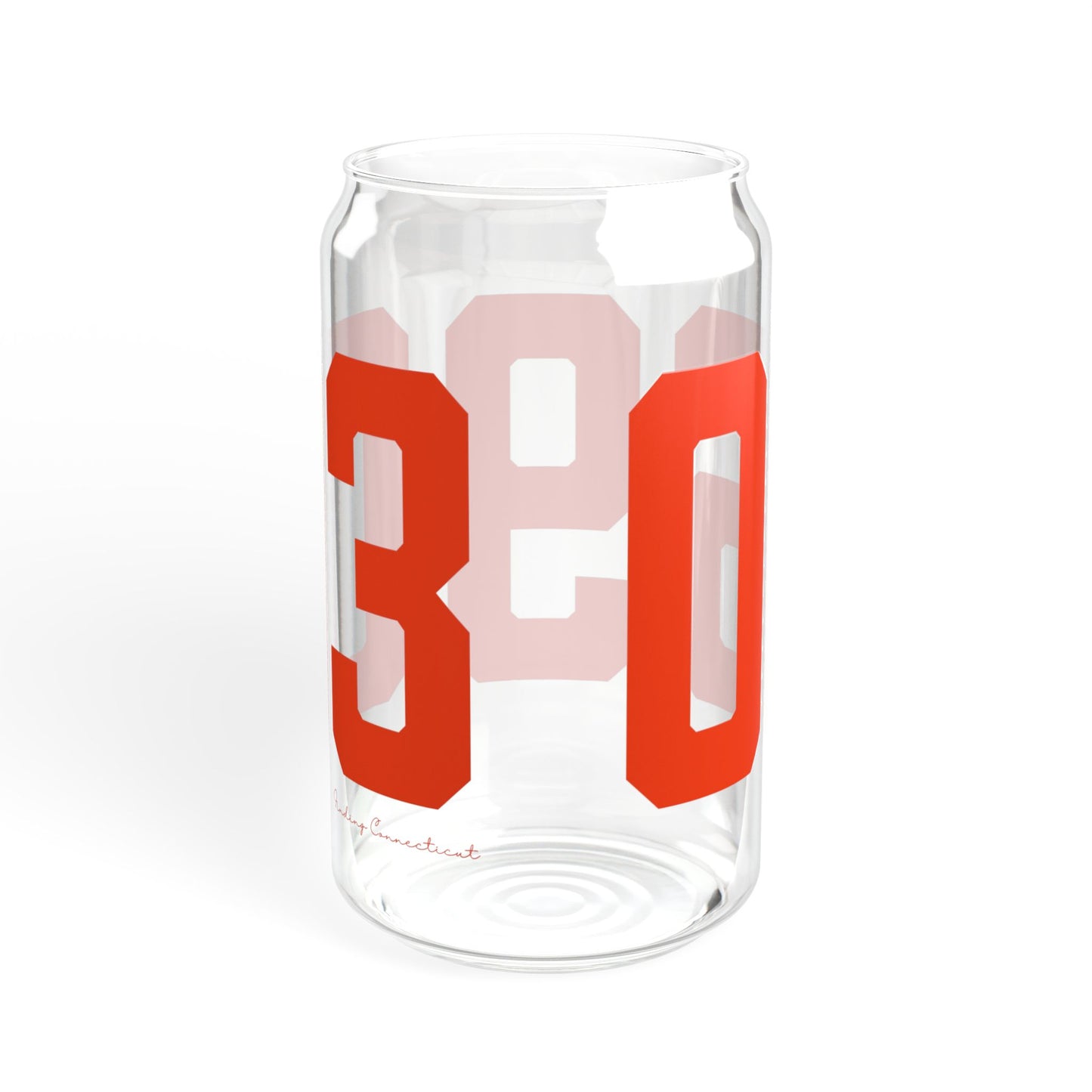06903 Stamford Connecticut Zip Code Sipper Glass, 16oz