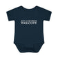 Just a kid from Wolcott Infant Baby Rib Bodysuit