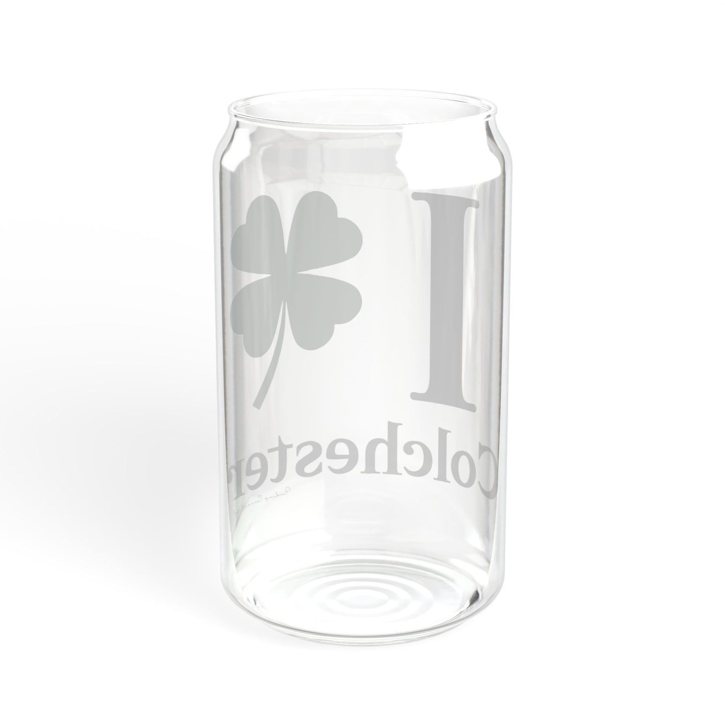 I Clover Colchester Sipper Glass, 16oz