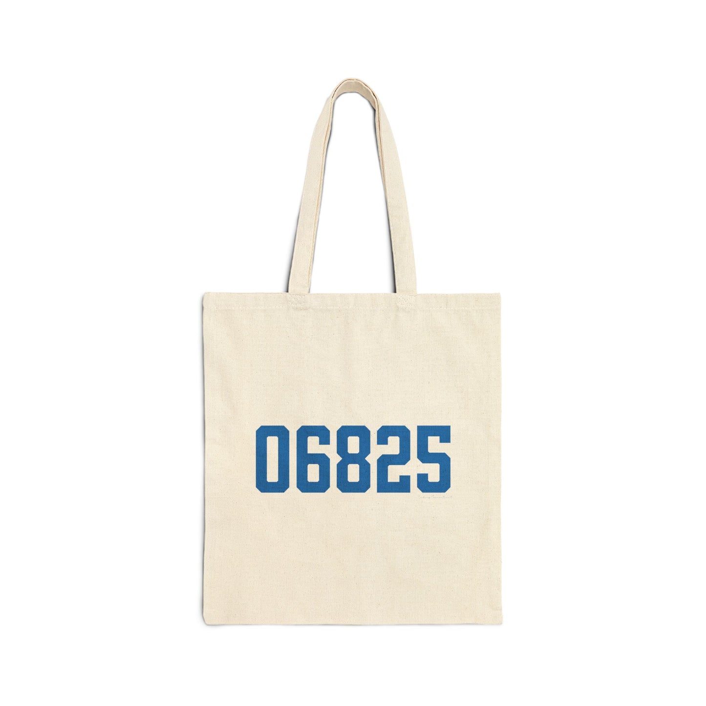 06825 Fairfield Connecticut Zip Code Cotton Canvas Tote Bag