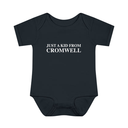 Just a kid from Deep River Infant Baby Rib Bodysuit