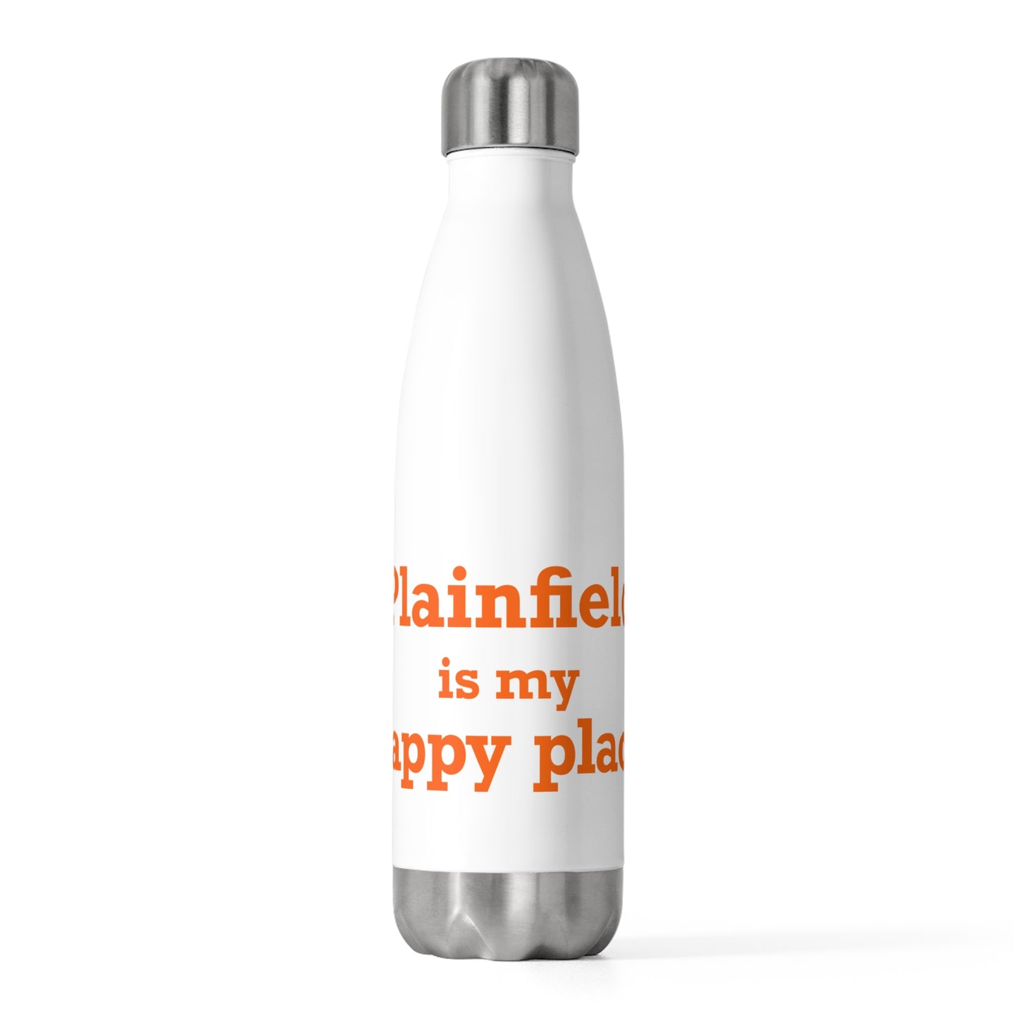 Plainfield is My Happy Place 20oz Insulated Bottle