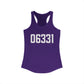 06331 Canterbury CT Zip Code Women's Ideal Racerback Tank Top