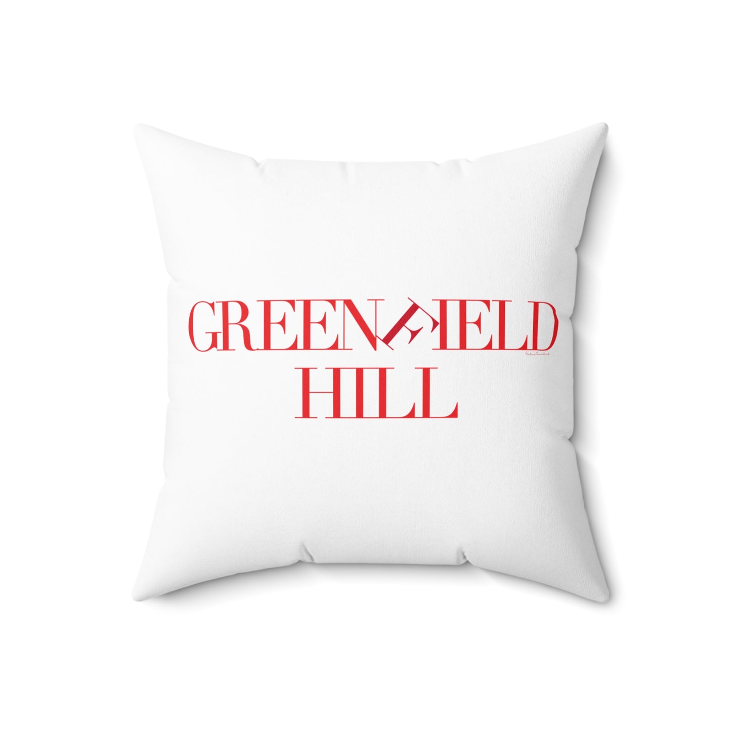 41 Tilt Greenfield Hill Spun Polyester Square Pillow