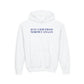 Just a kid from North Canaan Youth Heavy Blend Hooded Sweatshirt