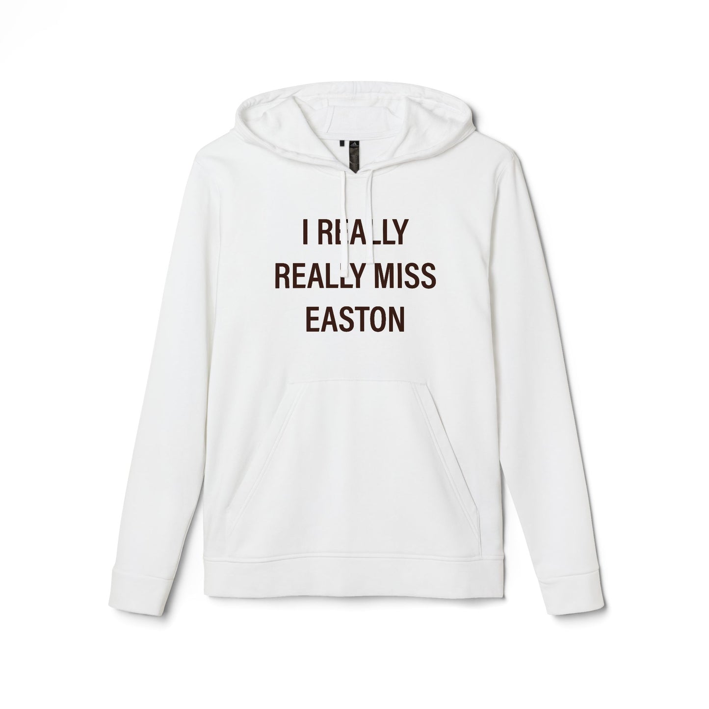 I Really Really Miss Easton adidas® Unisex Fleece Hoodie