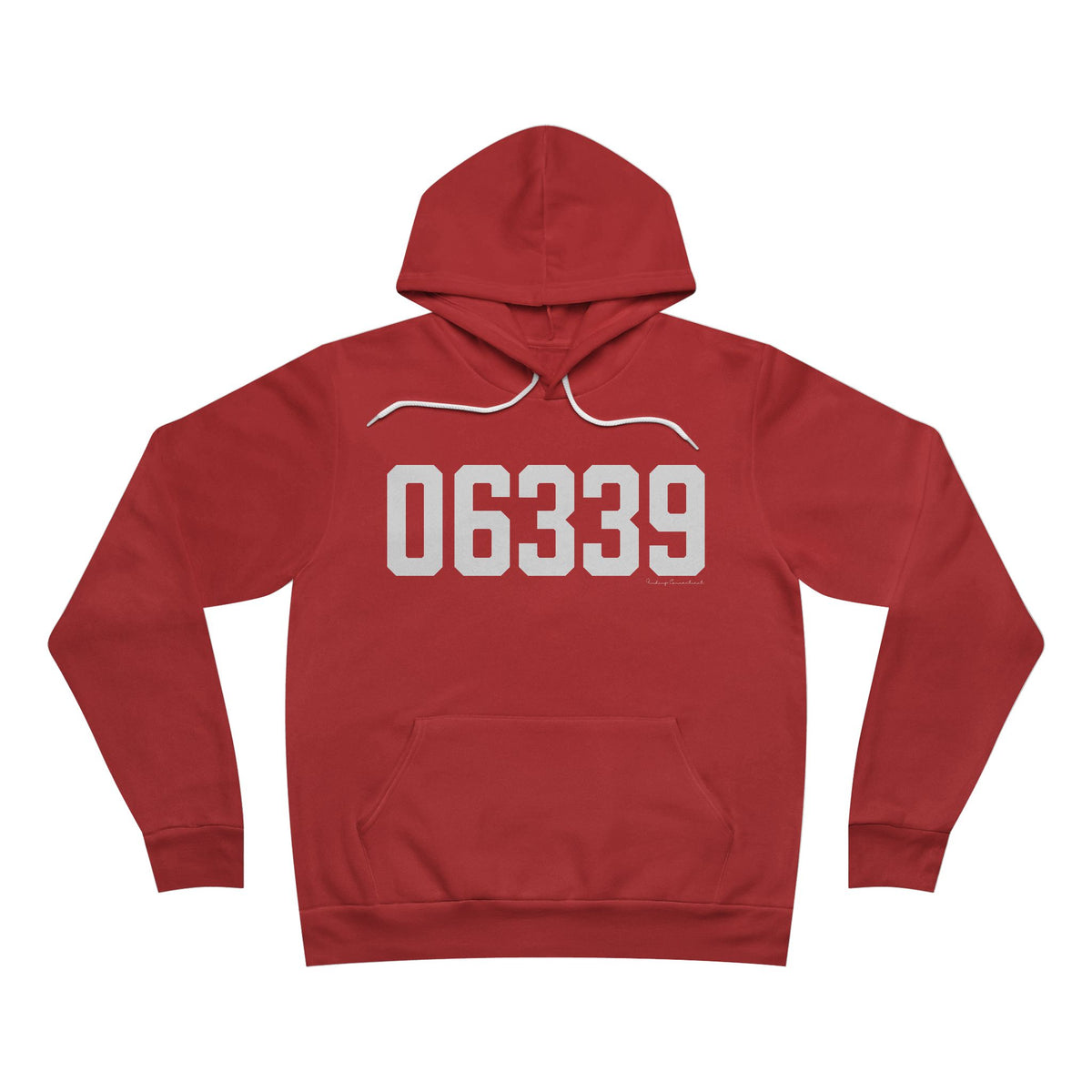 06339 Ledyard CT Zip Code Unisex Sponge Fleece Pullover Hoodie