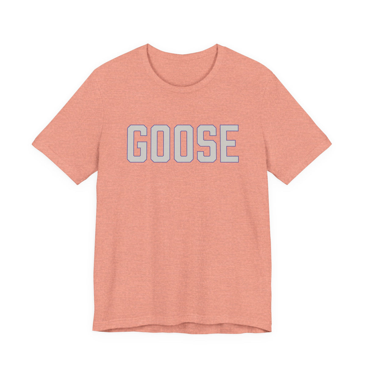 Goose Zip Code Gray & Purple Unisex Jersey Short Sleeve T-Shirt