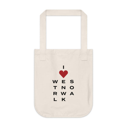 West Norwalk Vision Organic Canvas Tote Bag